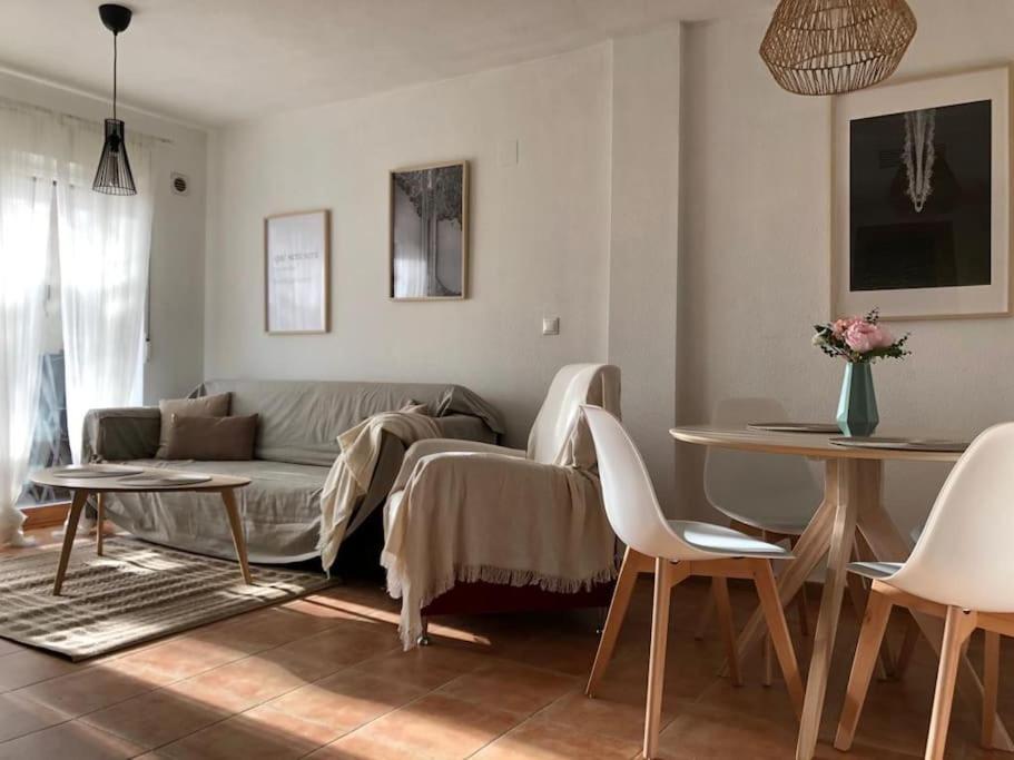 Soleado Apartamento Con Piscina Y Terraza Privada. 알비르 외부 사진
