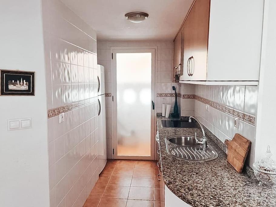 Soleado Apartamento Con Piscina Y Terraza Privada. 알비르 외부 사진
