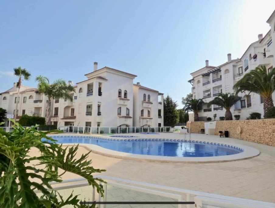 Soleado Apartamento Con Piscina Y Terraza Privada. 알비르 외부 사진